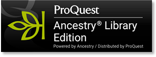 Proquest Ancestry Library Online, a source of information for conducting genealogical and local history research.